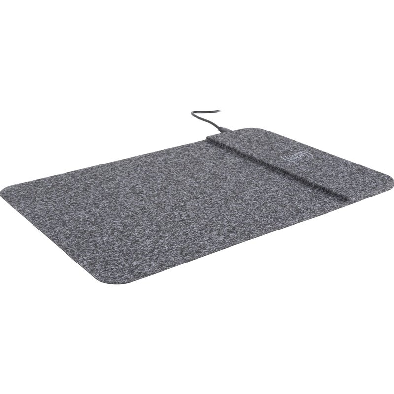 Allsop Powertrack Wireless Charging Mouse Pad, 13 x 8.75, Gray - Image 4